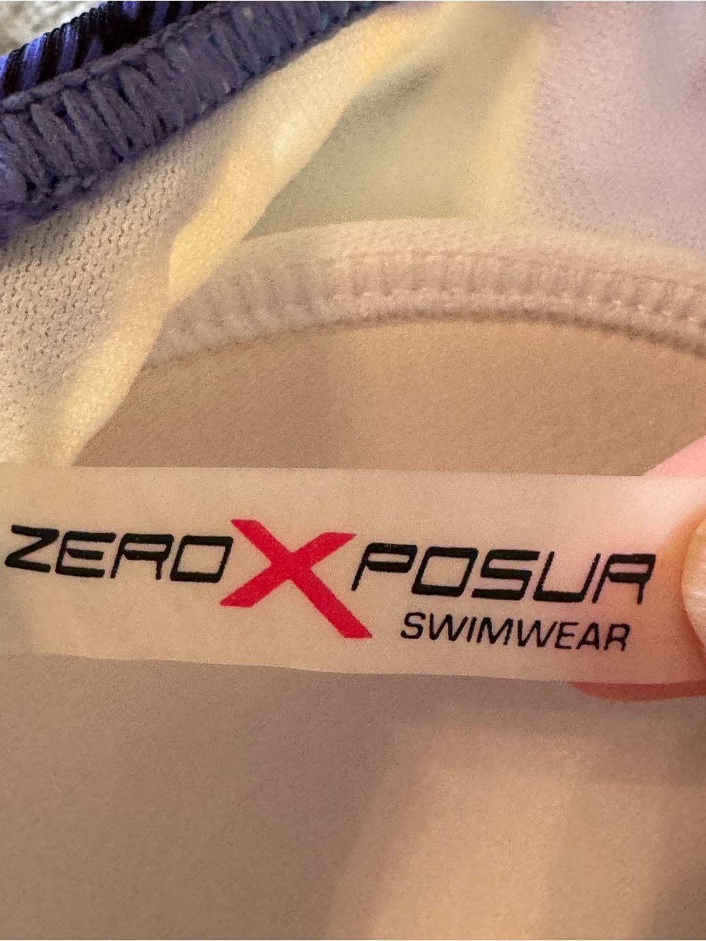 ZeroXposur Print Swim Top - Picture 3 of 4